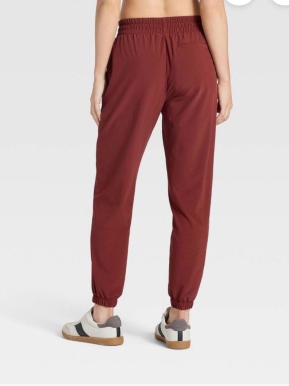 all in motion Women's Track Joggers in Brick Red - Picture 2 of 5